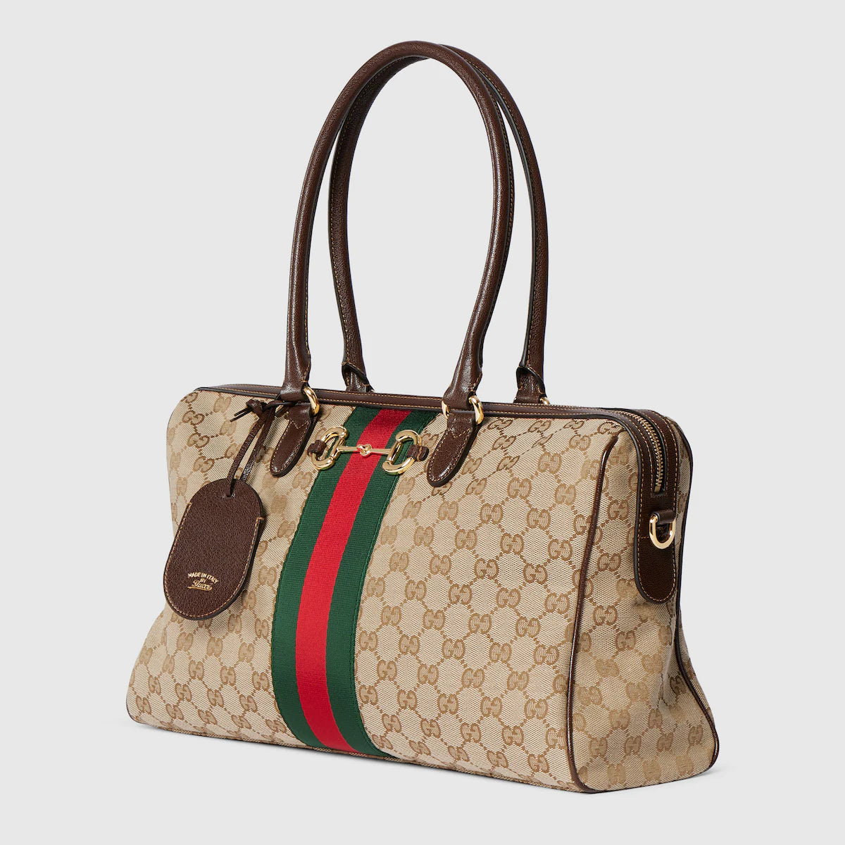 Gucci Borsetto Large — GG Canvas, Sand