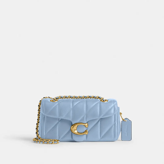 Coach Tabby Shoulder Bag 20 With Pillow Quilting — Blue