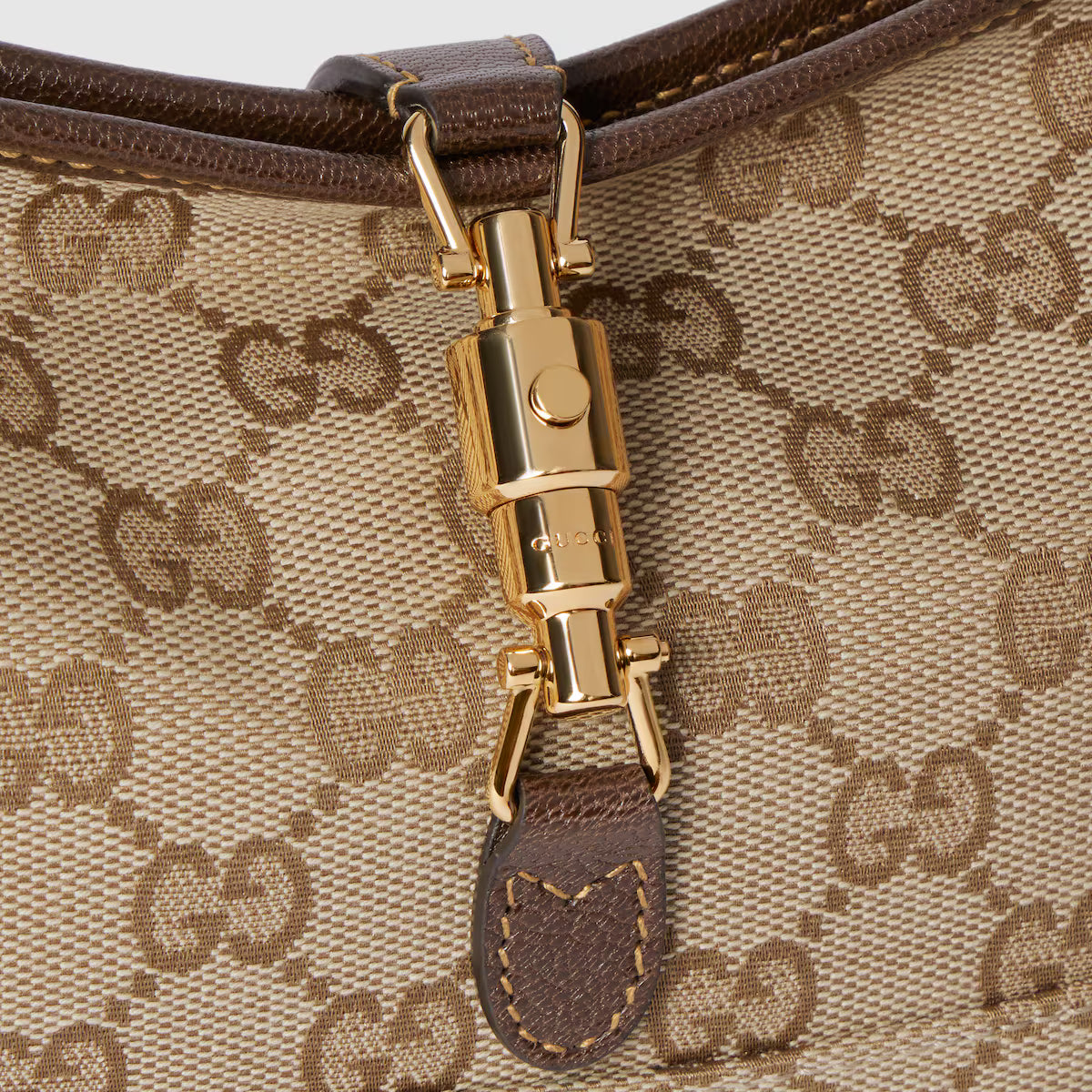 Gucci Jackie Slim — GG Canvas, Sand