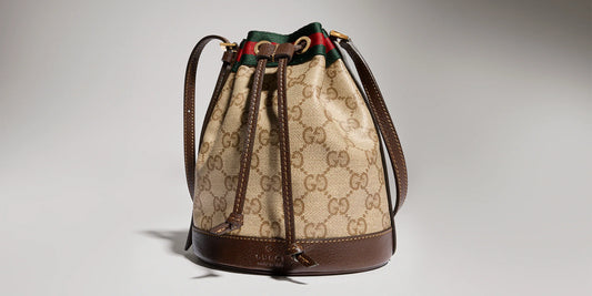 Mini bucket bag with Web