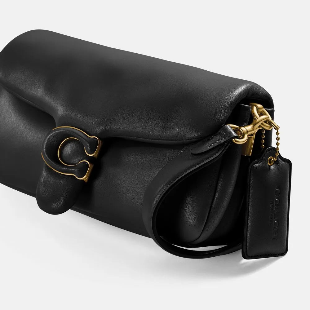 Coach Pillow Tabby Shoulder Bag 26 — Black