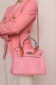 Hermès Kelly 28 — Pink Togo Leather, Palladium Hardware