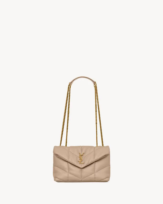 Puffer Mini — Chevron Quilted Nappa Lambskin
