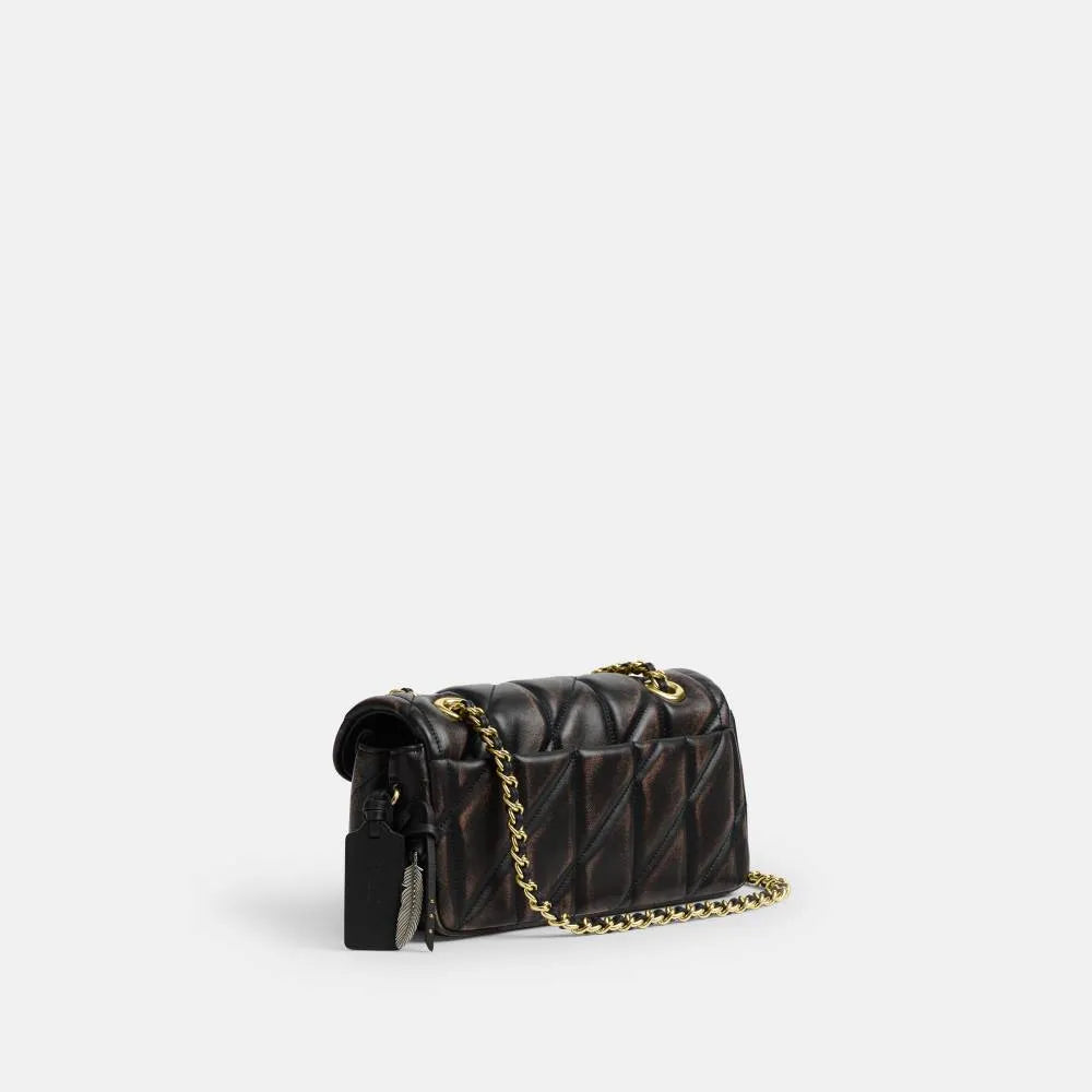 Coach Tabby Shoulder Bag 20 Loved Leather — Black