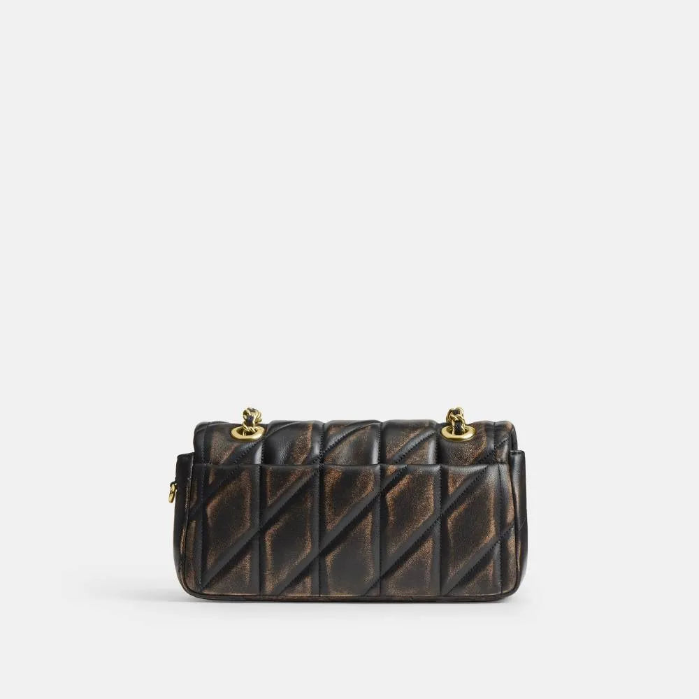 Coach Tabby Shoulder Bag 20 Loved Leather — Black