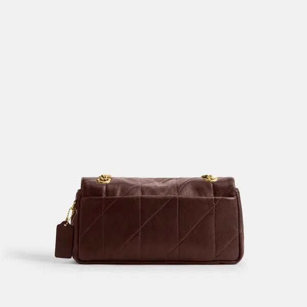 Coach Tabby Shoulder Bag 26 Quilted — Dark Brown