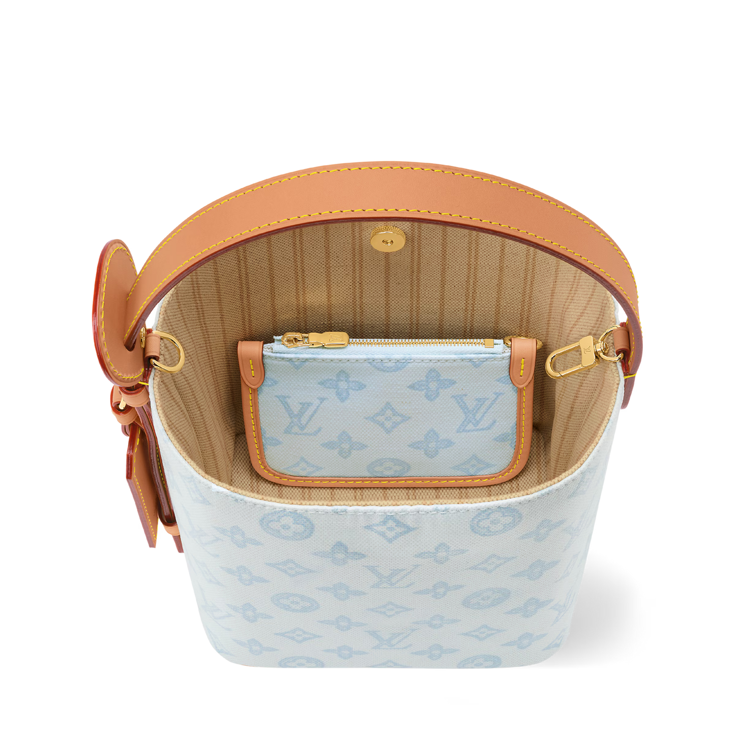 Louis Vuitton All In BB — Canvas Monogram Origine Bleu Courrier