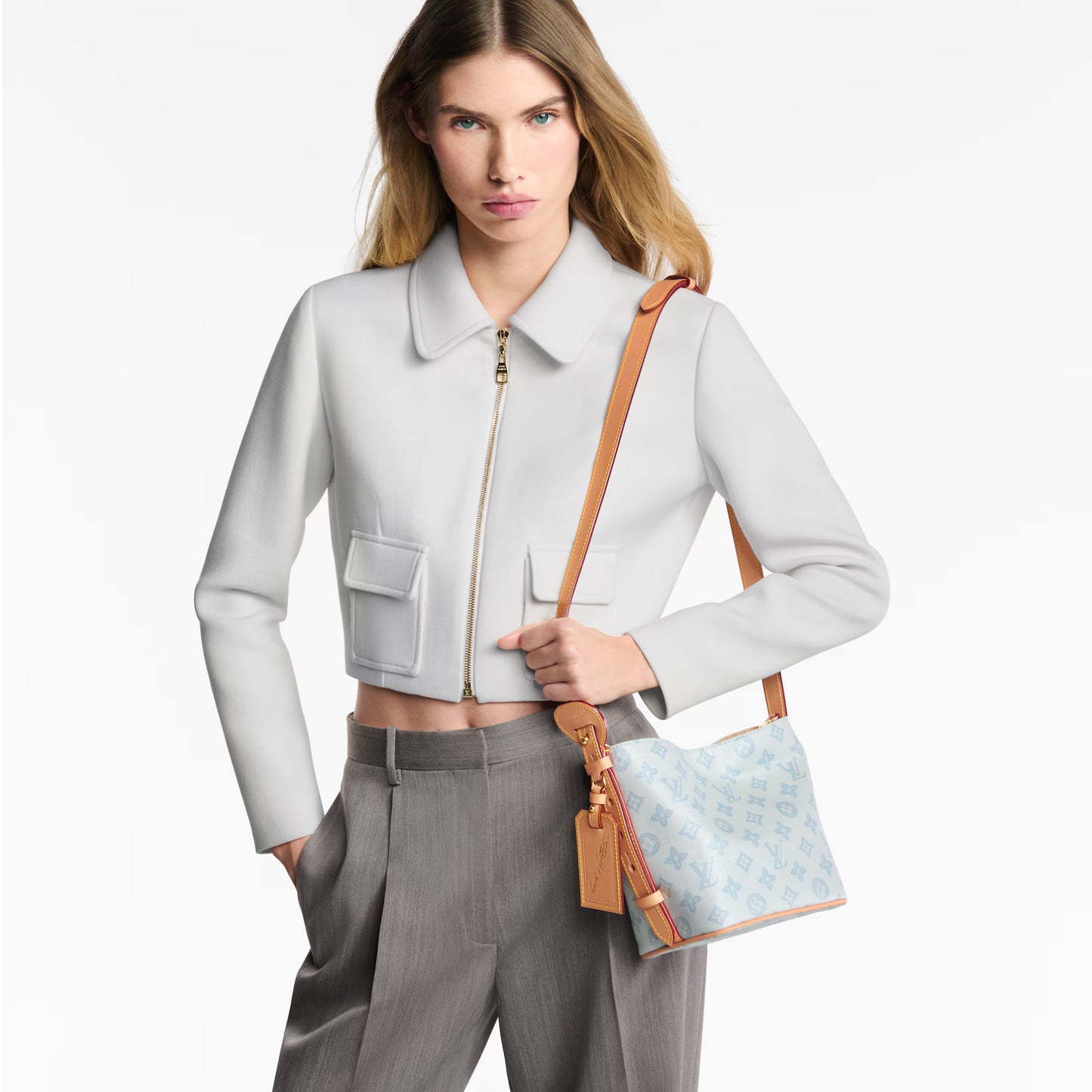 Louis Vuitton All In BB — Canvas Monogram Origine Bleu Courrier